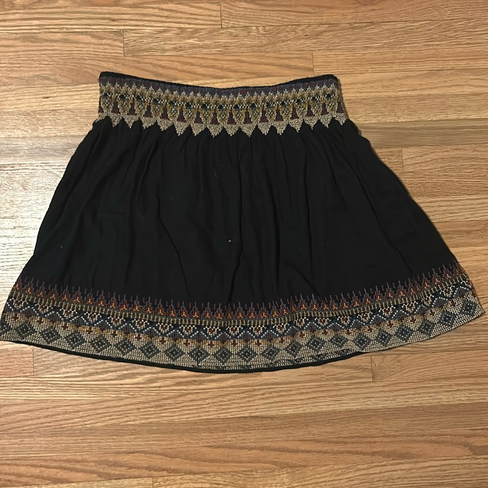 Elastic waist mini